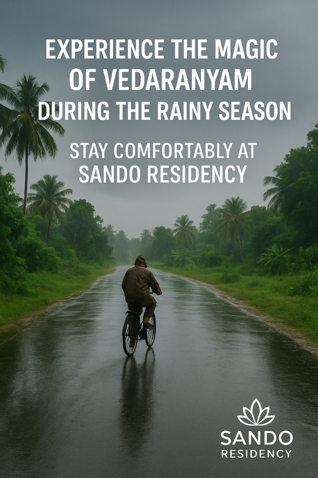 Experience the Magic of Vedaranyam During the Rainy Season – Stay Comfortably at Sando Residency