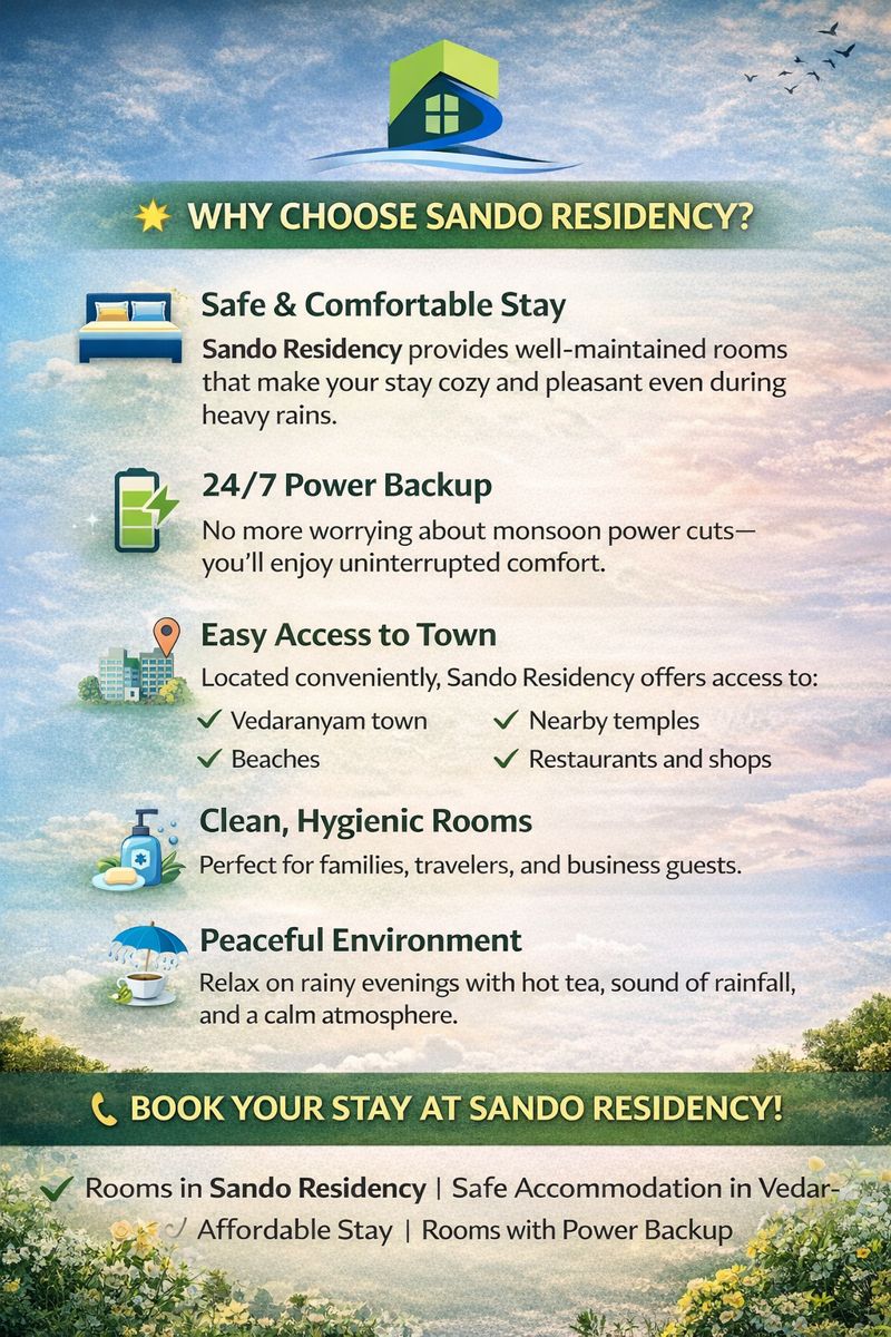 Why Choose Sando Residency?