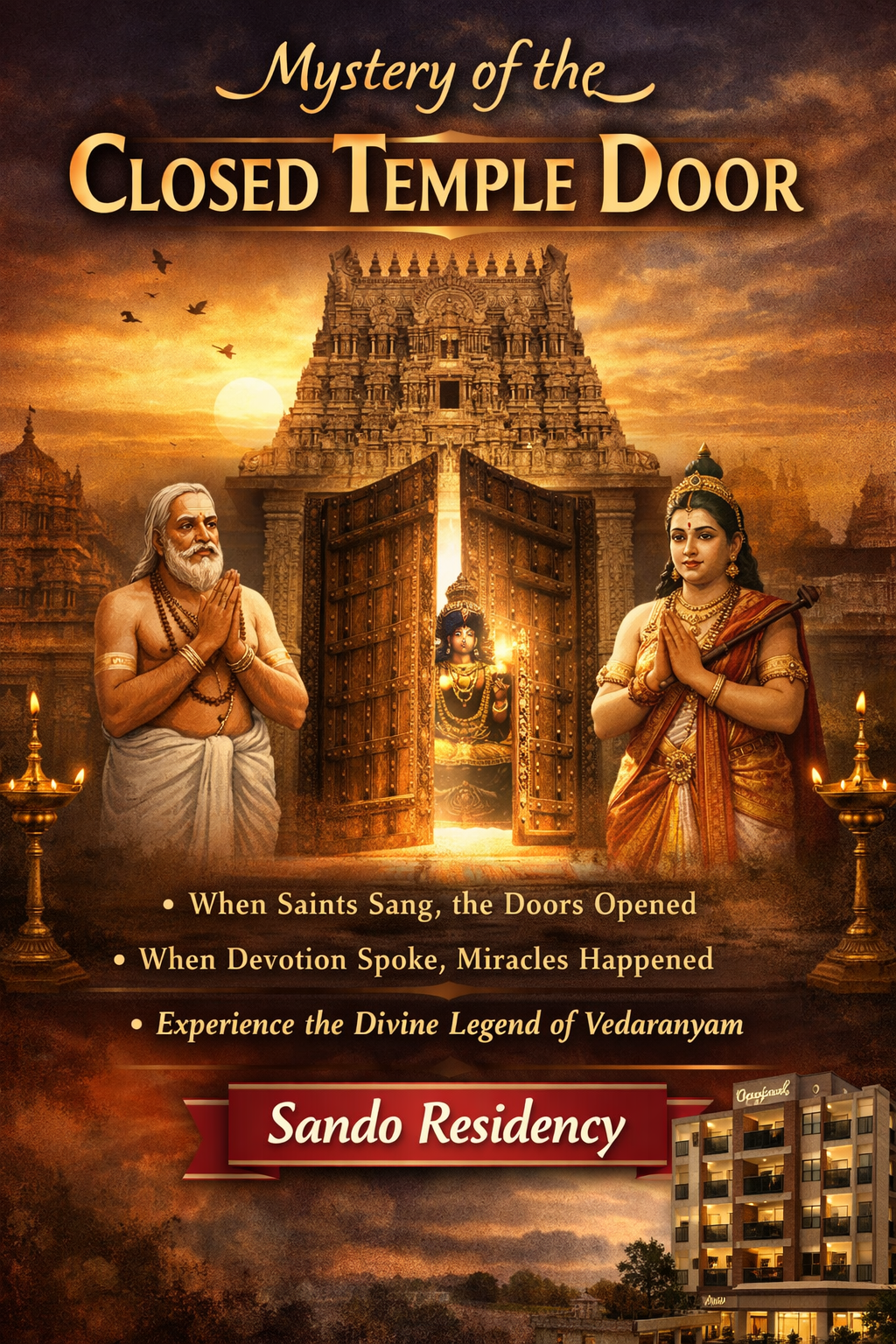 The Divine Mystery of the Closed Temple Door – Vedaranyam